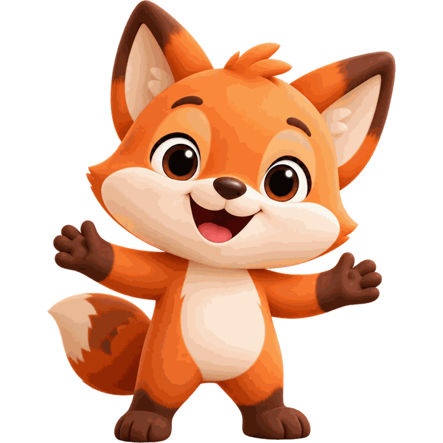 The I'm Learning fox